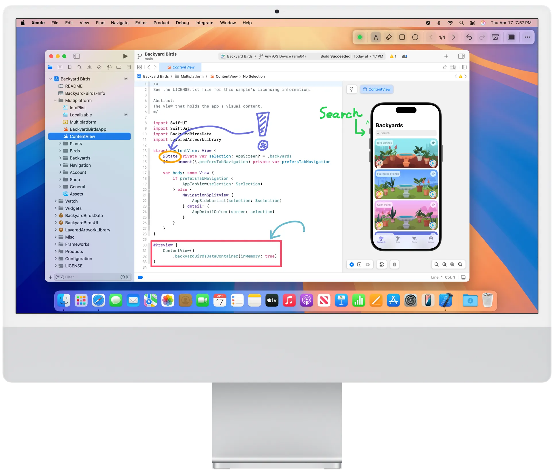 Screenboard Usage